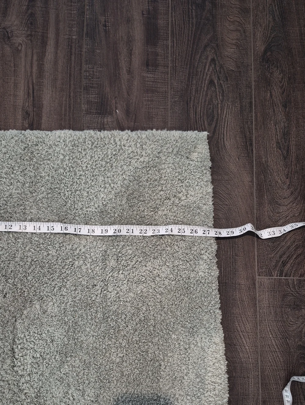 Tahari Green Bath Cloud Plush Rug